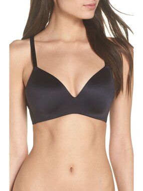 🆕b.tempt'd by WACOAL Future Foundation T-Shirt Wireless Bra 36D Black  #956281